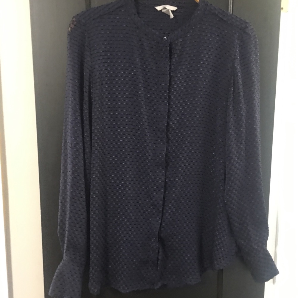 H&M Navy blouse